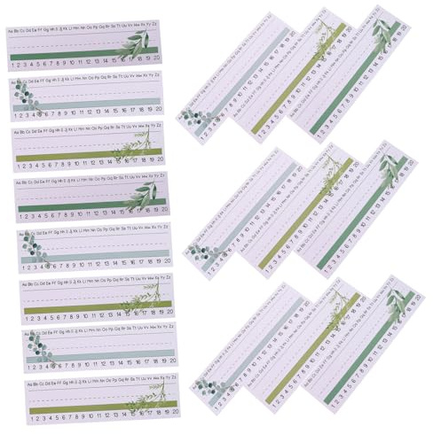 DINHEAROM 60hojas Etiquetas Para Nombres De Escritorios De Aula Placas Para Nombres De Mesa Etiquetas Para De Aula De Recubierto