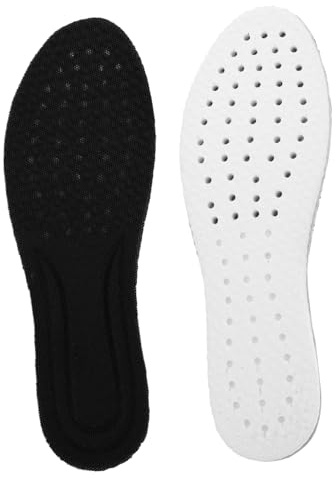 Beatifufu Sportliche Pu Einlegesohlen für Erwachsene mit Stoßdämpfender Wirkung und Schweißabsorbierender Funktion für Lauf und Trainingsschuhe