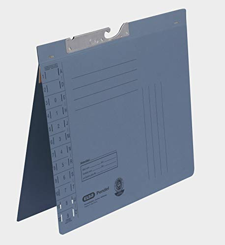 ELBA Pendelhefter, Manila-Karton, blau, 50er Pack