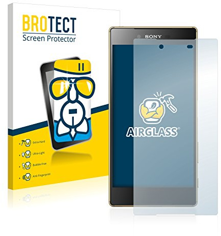 BROTECT Schutzglas für Sony Xperia Z5 Premium Schutzfolie Made in Germany Panzer Folie Glas Displayschutz [Kratzfest 9H, Anti-Fingerprint]