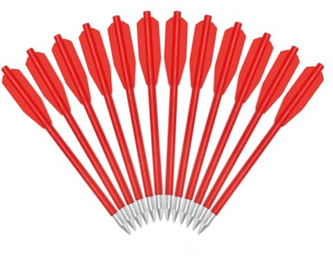 ELONG OUTDOOR Bulloni per Balestra Balestra 50-80lb Mini Target Frecce Tiro con L'Arco Pistola Pesca Caccia 6.3 Punte in Acciaio Caccia Pratica al Bersaglio Plinking
