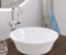 SCHÜTTE TASSONI Bowl Aufsatzwaschtisch 92550, 40 cm, Waschbecken rund, Spülschüssel Bad, Aufsatzwaschbecken für das Badezimmer, Weiß, Keramik