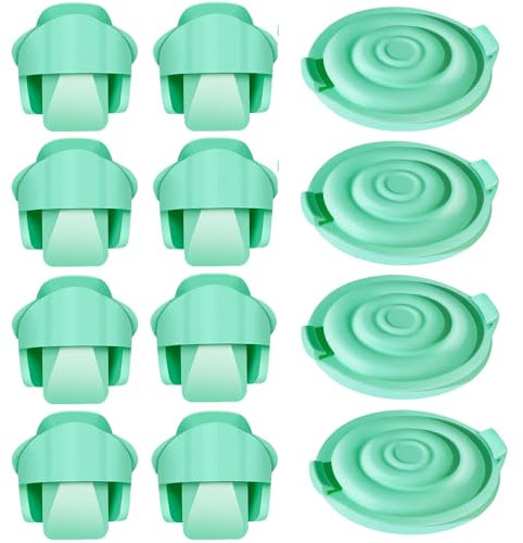 TB Tbuymax 8pc Duckbill Valves 4pc Pump Seals Diaphragm Compatible with Wearable Elvie Breast Pump and Pump Parts Replacement Membrane Parts