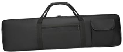 Dickly Wasserdichter Koffer für 88-Tasten-Keyboards, 94 x 26 x 8 cm, mit Tasche, tragbare Gigbag für elektrische Keyboards und Klaviere für Musikstudios, Konzertmusikstudio, Reisekonzerte