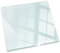 Tablero de Vidrio para Chimenea 60x60 cm Rectangular Resistente a Altas Temperaturas Protector de Suelo para Parquet Panel Protección Cristal Templado contra Incendios, Chispas y Arañazos