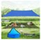 WZWZEN Protección Solar + Refrigeración, Red Parasol Exterior - Balcón, Coche, Flores, Piscina, Restaurante - 95% De Protección Solar, Engrosada Y Encriptada, Antienvejecimiento(4x7.0m/13.2x23.1ft)
