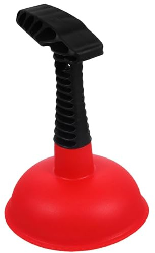 Sink Plunger - Plunger Sink for Drain Unblocking – Powerful Suction Cup Drain Cleaner for Kitchen, Bathroom, Bathtub & Shower – Ergonomic Handle,
