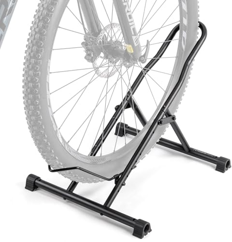 cyclists Support de sol pour vélo d'intérieur - Support de vélo - Espace de stationnement au sol pour garage/maison - Support de stationnement pour vélo - Convient pour les vélos de montagne et de