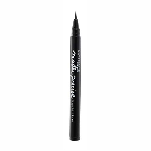 Maybelline New York Unisex MAYBELLINE MASTER PRECISE LIQUID EYELINER BLACK 1UN MAYBELLINE MASTER PRECISE LIQUID EYELINER SCHWARZ 1UN, Negro, Standard