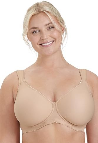 Miss Mary of Sweden Stay Fresh Ovadderad T-Shirt Bh med Bygel och Bred Rygg 95C Beige