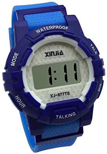 VISIONU Orologio Parlante Digitale con Sonoro in Italiano con Sveglia e Relazione oraria Per bambini e non Vedenti 877TI-2
