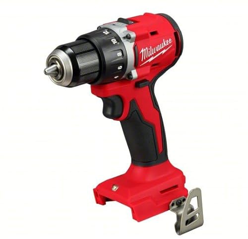 Milwaukee 3601-20 M118 - Trapano/avvitatore compatto senza spazzole agli ioni di litio 1/2, 18 V, colore: Rosso