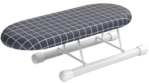Mesa de planchar - Mesa de prensa de vapor, estación de planchado a vapor plegable | Patas de acero inoxidable, cobertura fácil y limpieza, tabla de protección de banco para coser el