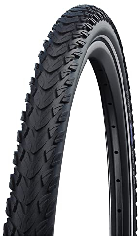 Schwalbe Trekkingreifen Marathon Plus Tour 28 Zoll Reflex (37-622) - Semi-Slick, Schlauchlos, Gummi, Farbe 884