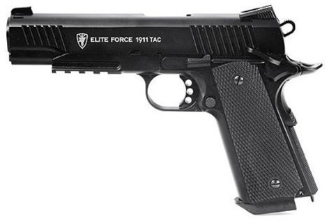 Umarex Elite Force 1911 TAC CO2 (6mm) | Pistola de Airsoft (balines de PVC). Arma Co2. Calibre 6mm