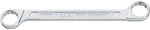 Hazet 610N-27X32 Clé polygonale double/profil traction à 6 pans extérieurs Taille 27 x 32 longueur 308,7 mm