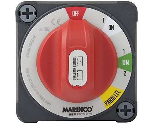 Bep Marine 772-DBC-EZ Switches und Stecker, Nautica, Rot/Schwarz, Einheitsgröße