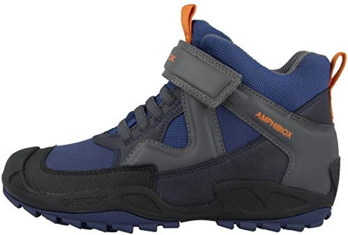 Geox Jungen J New Savage Boy B A Schuhe Blue Dk Grey 29 EU
