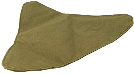 Bderkz Wasserdichtes tragbares Hockertuch mit Fallschirmleine Handgefertigter klappbarer Dreibeinhocker Geeignet für Outdoor-Camping-Wandern