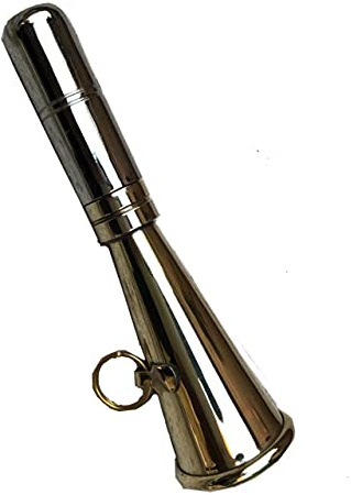 H E HAND MADE SMALL BRASS GAMEKEEPER HORN AUTHENTIC BEATING SHOOTING HUNT DOG CALL HUNTING SHOOTING HORN OUTDOOR SPORTS HUNTING