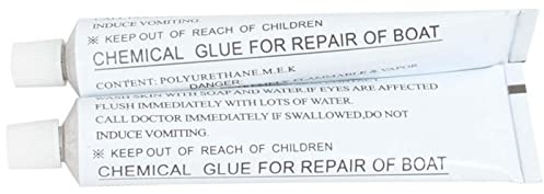 Riparazione Liner Piscina PVC Colla vinilica Liquido Sigillante Trasparente Ripara Foro per Rustine Piscine Gonfiabili Barche Materassi Gonfiabili Telone Bacino E Telone (2 x 30ml)