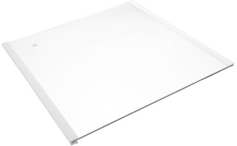 NUOBESTY Refrigerator Shelf Divider - Transparent Glass Partition for Fridge Storage, Easy Installation, No Tools Required, Fits Various Fridge Sizes - 12.01 x 11.81 x 0.31 inches