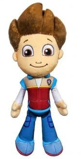 cavernedesjouets Peluche Ryder 28 cm - nouveauté - pour Pat Patrouille - Set Doudou Enfant + Carte Tigre