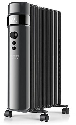 Taurus Agadir 2000 - Radiador de aceite. 2000W. 3 niveles de potencia. 9 elementos. Pantalla digital. Selector de potencia. Temporizador. Programable. ModoECO. Temperatura ajustable de 5 a 35ºC
