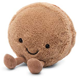 Jellycat Amuseable Macaron Chocolate