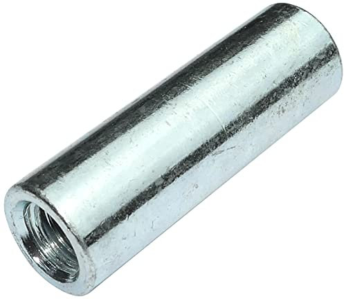 AERZETIX - C49685 - Ecrou de raccordement M6xM8x40mm fileté - manchon de jonction cylindrique prolongateur - réducteur adaptateur