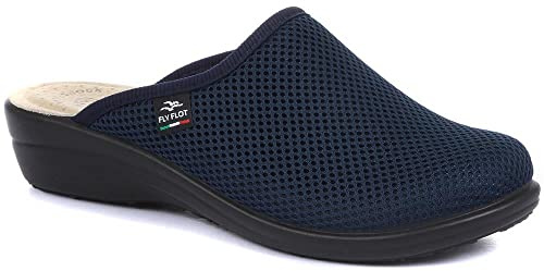 FlyFlot Ladies Wide Fit Clogs