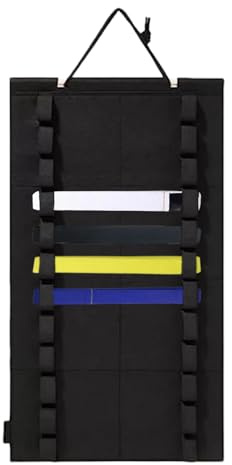 Taekwondo bältesställ, bälte presentationsstativ, 63 x 35 cm kampsport bälte presentation, kampsport bälte arrangör, karate-bälte-display, Taekwondo bälte display, förvaring för 12 bälten