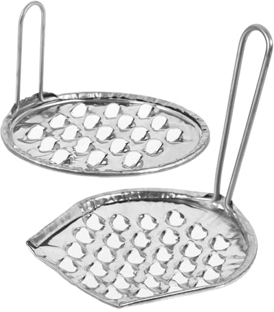 Luxshiny 2pezzi Raschiatori Acciaio Inossidabile Per Gelatina e Cibo Utensili Da Cucina Pratici e Riutilizzabili Per Preparazioni Alimentari e Fai Te