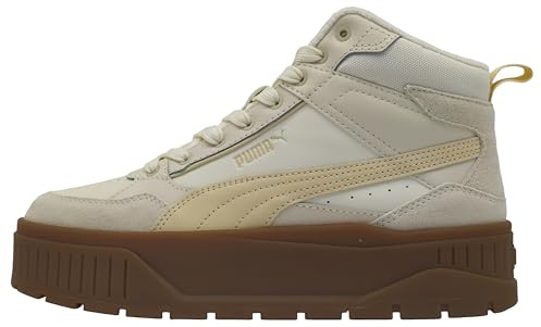 Puma Karmen II Idol Mid WtrSneaker da Donna, Tela Avorio Satinata, 37 EU