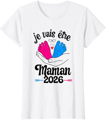 Je Vais être Maman 2026 T-Shirt