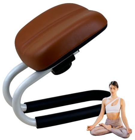 Meditationspall,Meditationspall Halkfri benärm Bänksits | Justerbar höjd Bärbar stol Meditationstillbehör Halkfri benärm Yogapall Bänksits Hemstudio för hemmayogastudiotillbehör