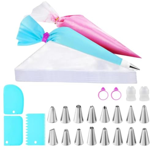 Kit Decorazione Torte 16 Pezzi Di Beccucci Per Decorazione Dolci