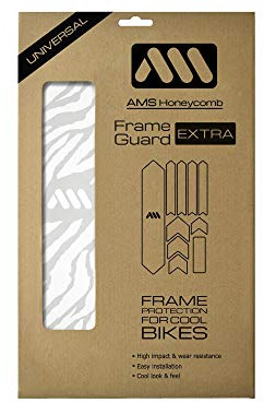 All Mountain Style Unisex's Frame Guard Extra, Zebra White