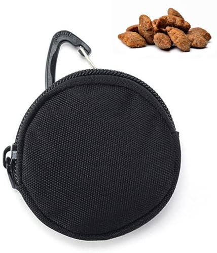 COMYIIKEE Leckerlibeutel für Hunde Snackbeutel Hund mit Karabiner Klein Futterbeutel Hundetraining Kann Münze Kopfhörer Datenkabel und Schlüssel Aufbewahren