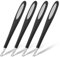 Alaoo 4 Pcs Cuticule à Ongles Fourches,Fourchette à Cuticules,Cuticules Trimmer Pusher,Nail Art Fourche,Outil de Soin des Ongles pour Nettoyer Ongles et Ongles des Orteils