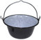 Ungarischer Gulaschkessel aus bruchsicherem Emaille Outdoor Camping Lagertopf Verschiedene Größen (6 Liter)
