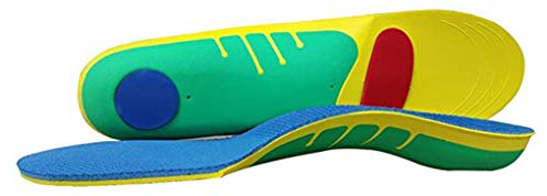 1 par sulor Sports Bekväm absorption sulor Shock Absorption Arch Support Running Shoe Pads andas Funktion Innersula