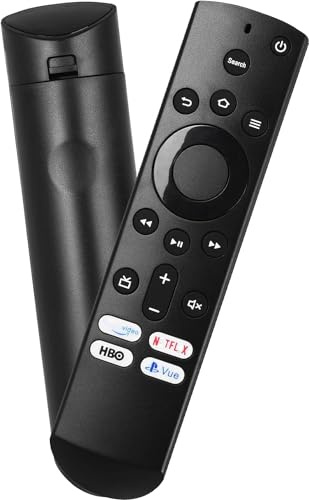 Remote Control Replacement Compatible with Insignia Toshiba Smart TVs with 4 Shortcut Buttons