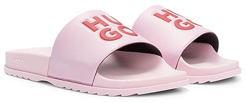 HUGO Damen Match_it_Slid_rblg_n Slide, Light Pastel Pink, 38 EU