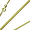 G & J Goldkette Panzerkette flach massiv 333 8Karat 1.70mm 40-60cm Gelbgold Halskette hochwertiges Collier Made in Germany (50cm)