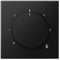 Thermostatplatte LS schwarz matt (Referenz: Jung LS1749BFSWM)