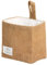 Cesta de almacenamiento colgante pequeña de algodón y lino para escritorio, ideal para organizar llaves y artículos diversos. (1)