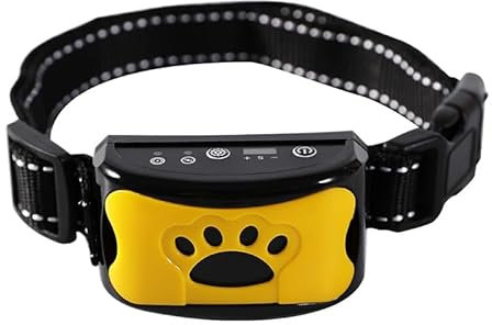 Emmalove - Tierfreundliches Anti-Bell Halsband (Yellow)