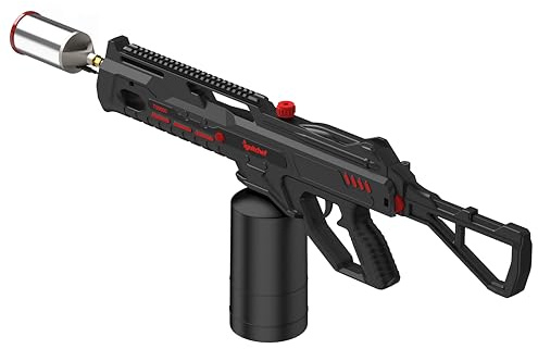 IgnitChef Propane Torch Gun with One-Touch Max Fire, Kitchen Blow Torch for Sous Vide Searing Steak, Grill, Charcoal Starter, Campfire(Propane Tank Not Included)