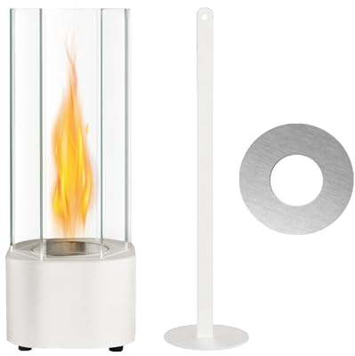 Caminetto tavolo a etanolo a forma di tornado | Caminetto tavolos interni | Lampada tavolos trasparente etanolo luci notturne accessoris | Riscaldatore braciere tavolo stand up decorazione domestica